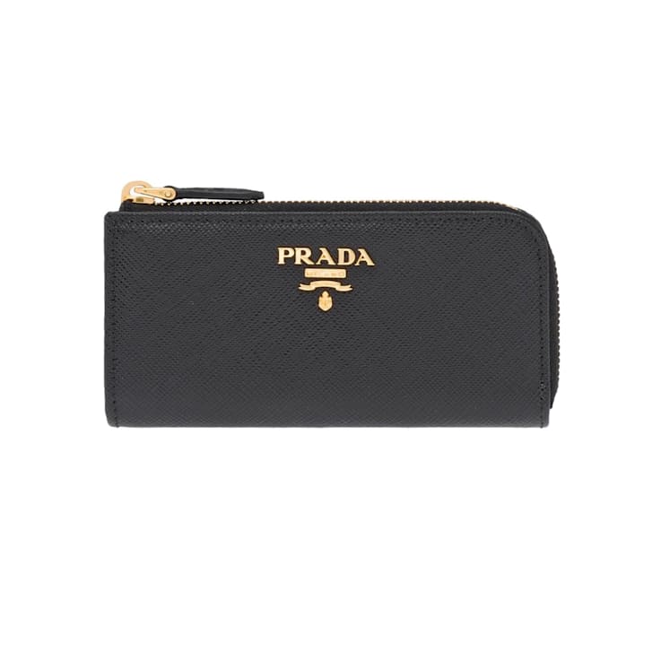Prada saffiano key pouch new arrivals