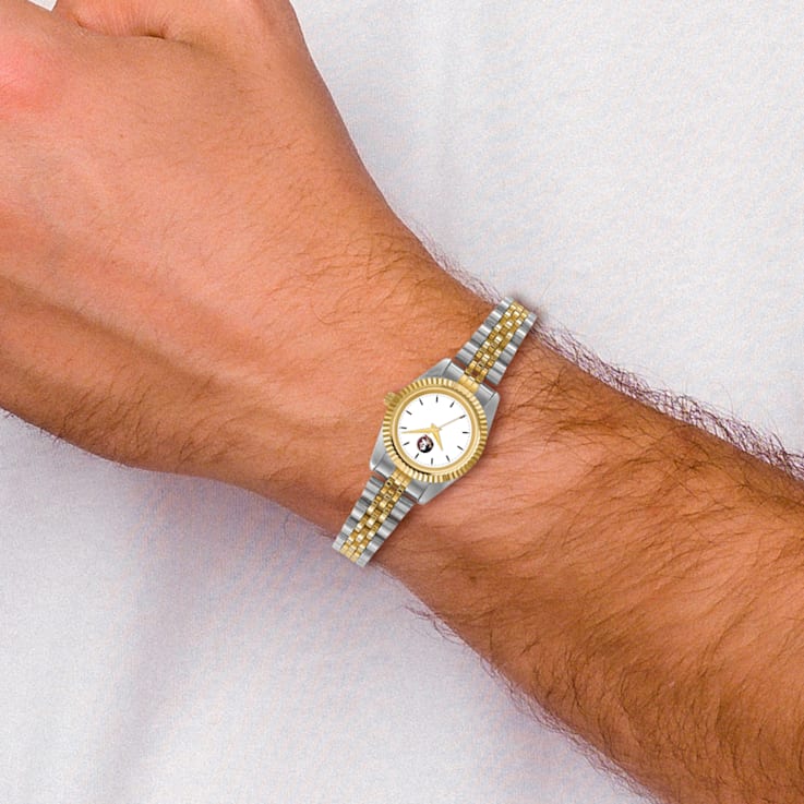 LogoArt Florida State University Pro Two-tone Ladies Watch