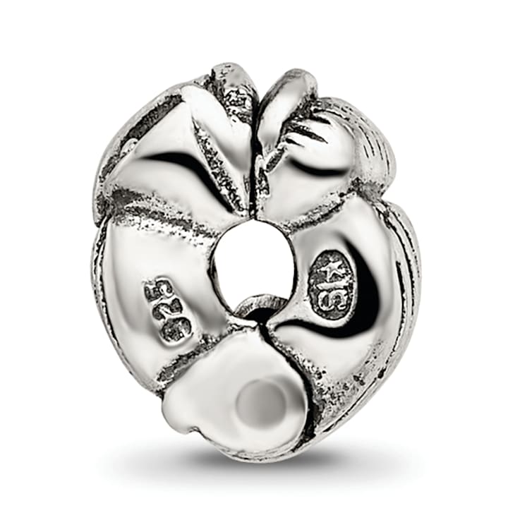 Sterling Silver Owl Clip Bead
