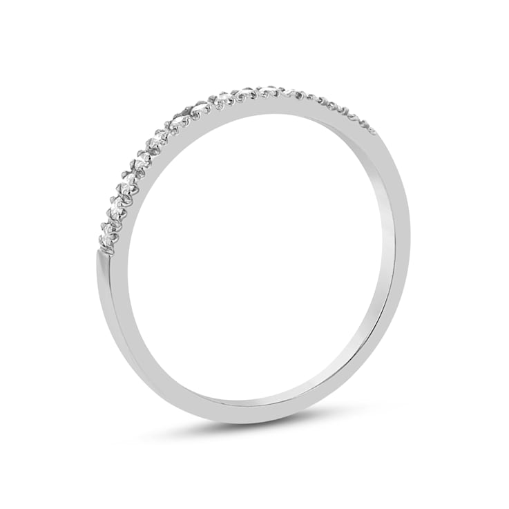0.15ctw Diamond Band Ring in 14k White Gold