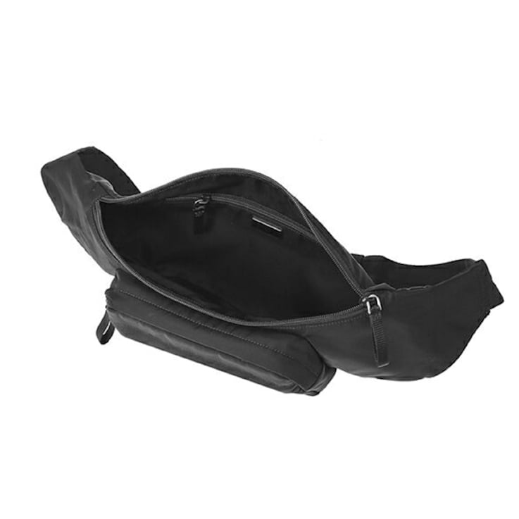 Prada black nylon belt bag clearance