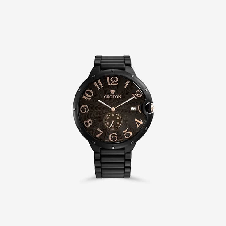 Croton Cintra Midnight Limited Edition Watch – Swiss Craftsmanship