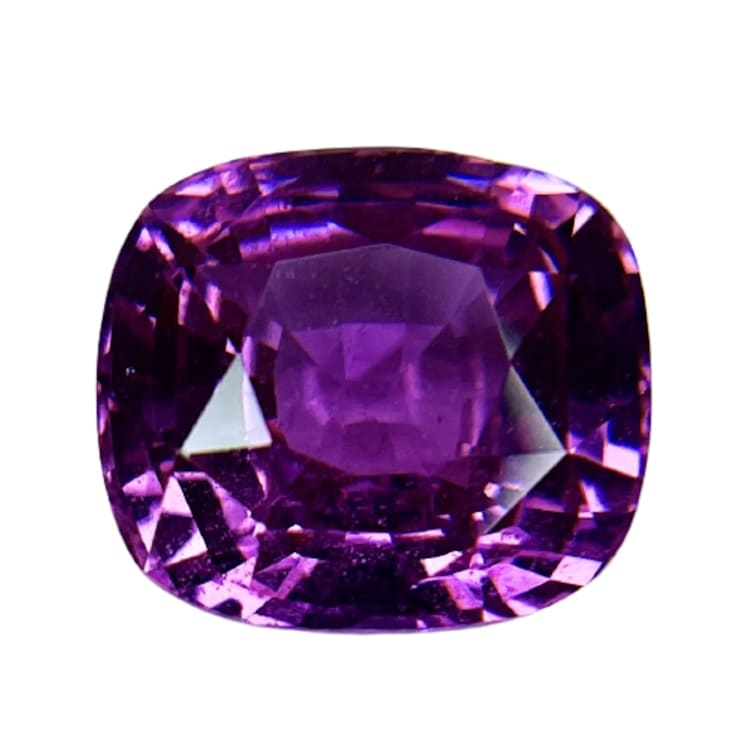 Pink Sapphire Loose Gemstone 10x9mm Cushion 5.2ct