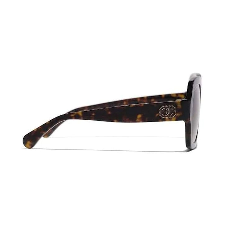 Chanel dark havana sunglasses new arrivals