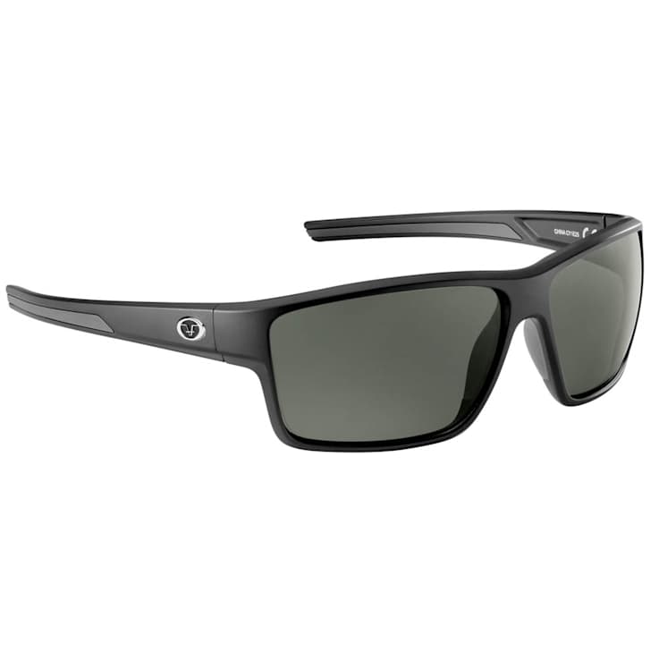 Flying Fisherman Mojarra Polarized Sunglasses Matte Black Frame/Smoke Lens