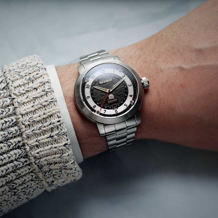 Schild Heinrich Swiss Automatic Black Dial White Stainless Steel Band
Limited Edition Watch