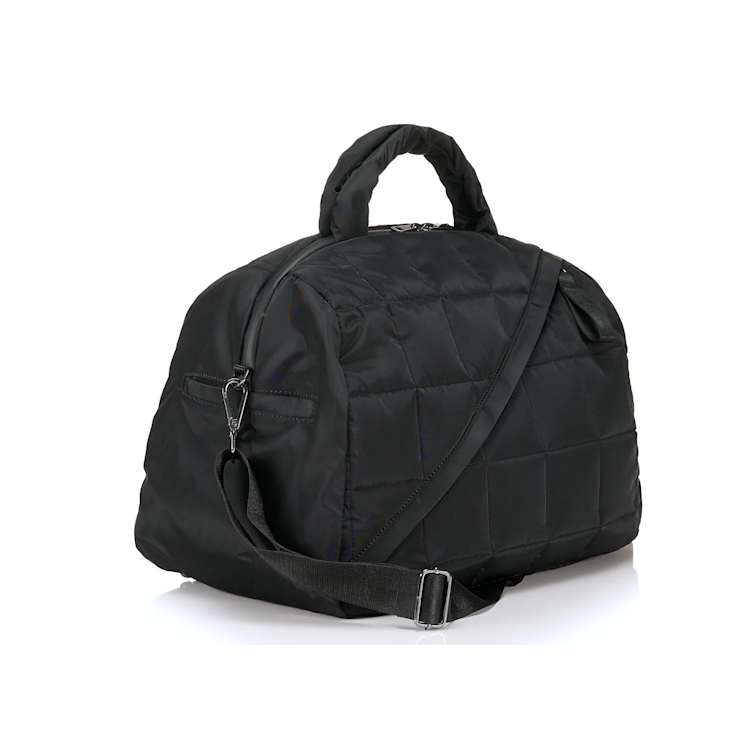 GO Dash Dot Puffle Handbag in Black