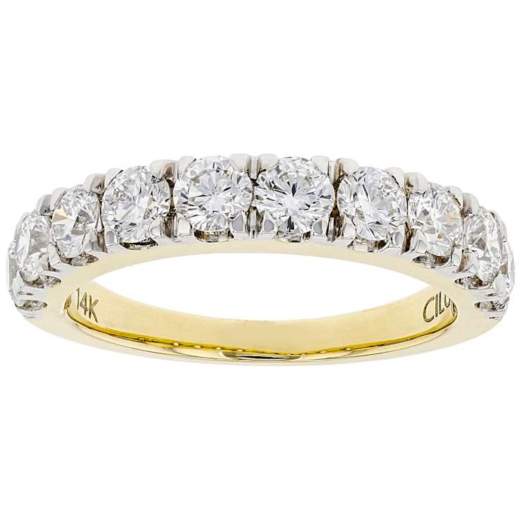 Lab-Grown Diamond Band Ring In 14K Gold 1.50ctw