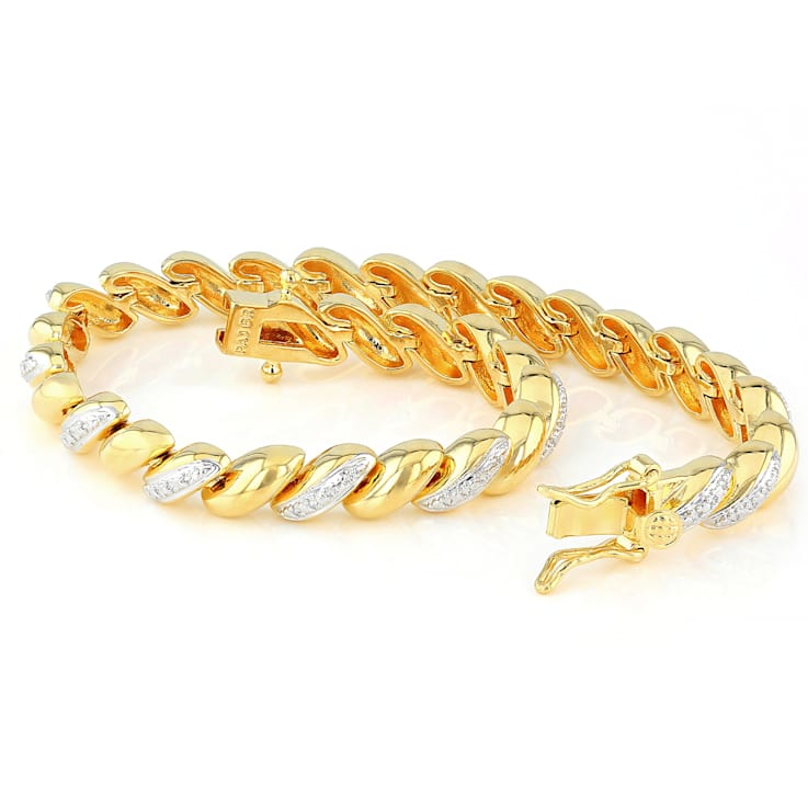 San Marco Link Diamond Bracelet