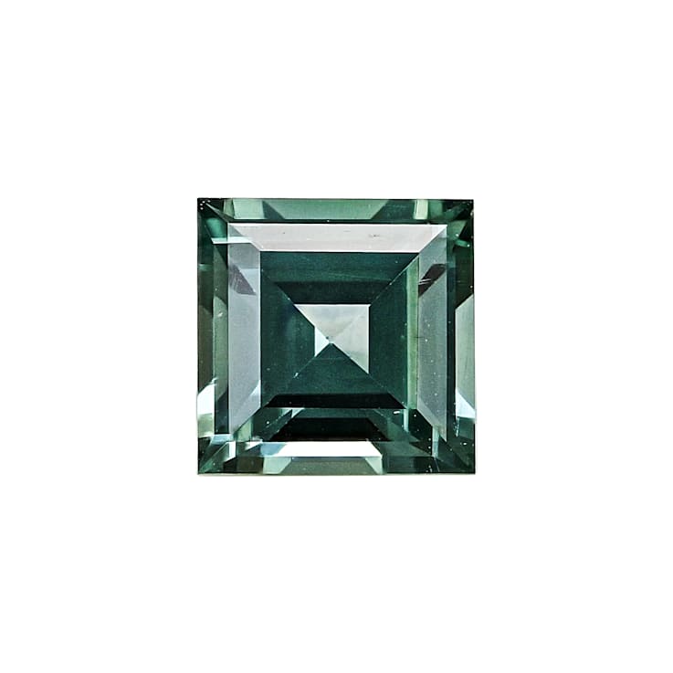 Montana Teal Sapphire Loose Gemstone 3.5mm Square 0.22ct