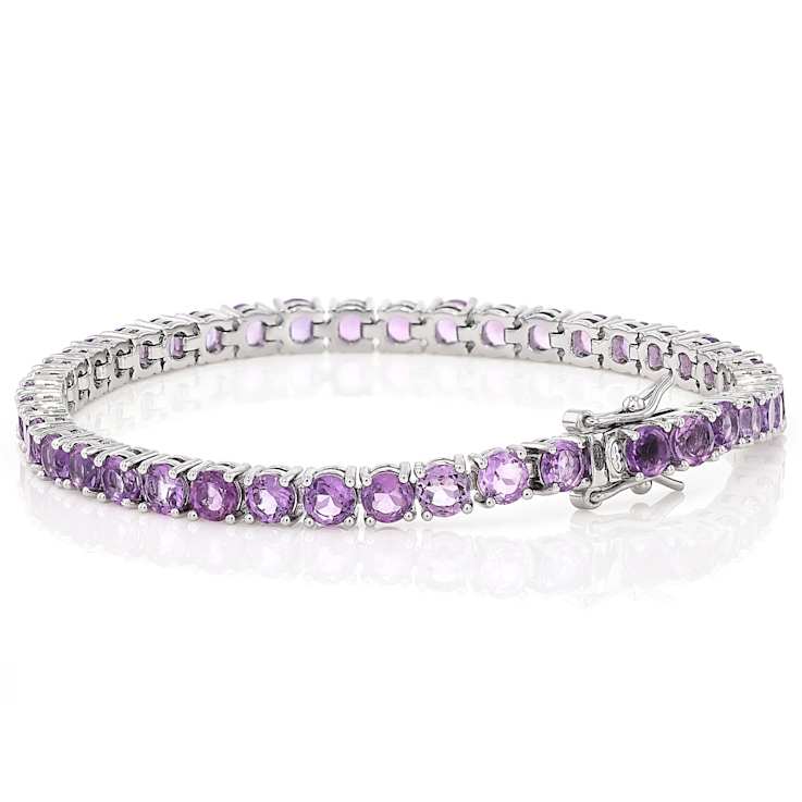 Amethyst Tennis Bracelet