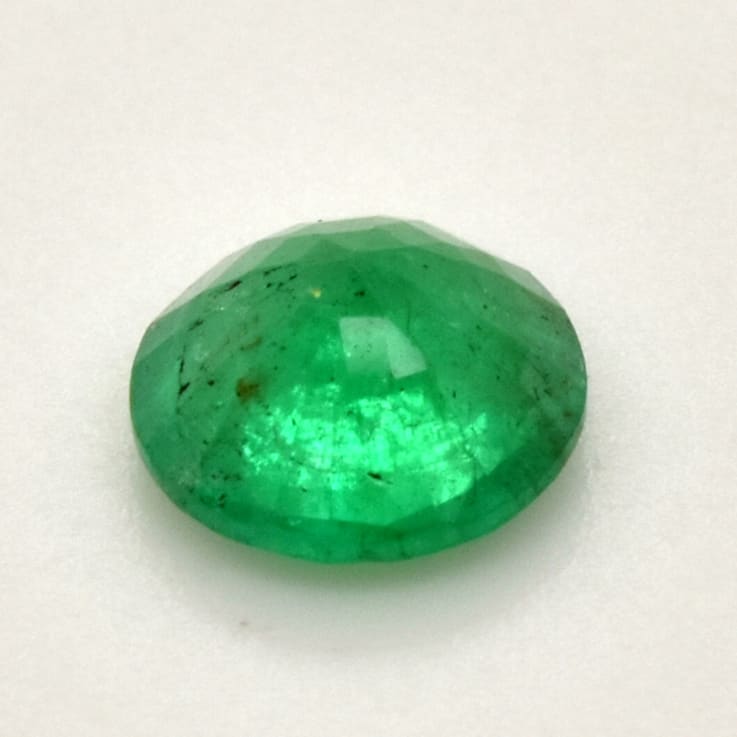 Zambian Emerald 6mm Round 0.69ct