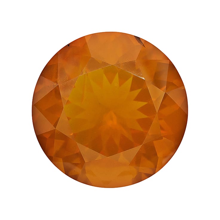 Fire Opal 24mm Round 34.00ct