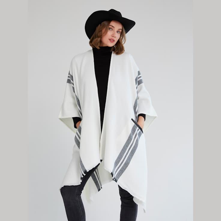 Shiraleah Libra Cape, Ivory