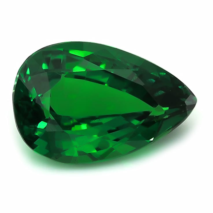 Tsavorite 11.1x7.3mm Pear Shape 2.63ct