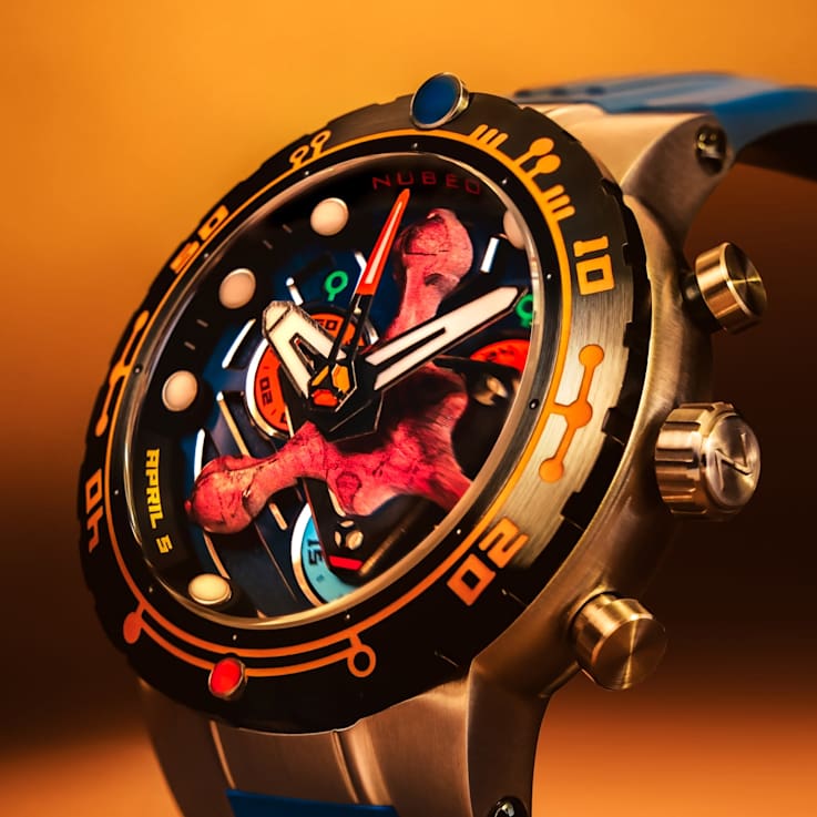 Nubeo Opportunity Chronograph Star Trek First Contact Day Blue Dial
Limited Edition Watch