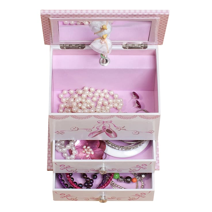 Mele and Co Angel Girls Ballerina Music Jewelry Box