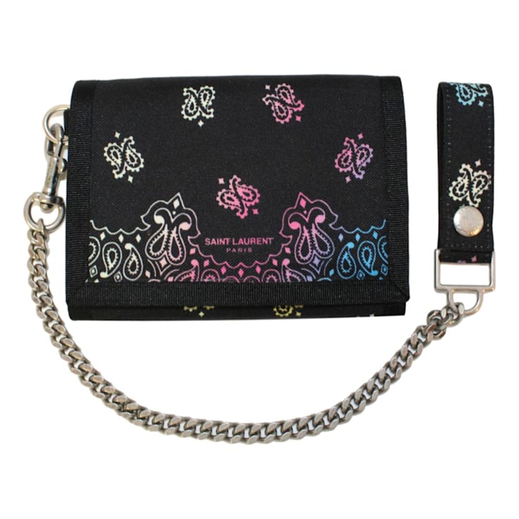 Saint laurent nylon wallet 2025