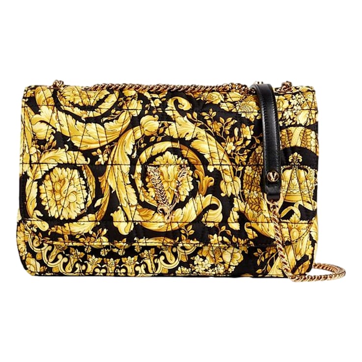 バッグ 00s Versace bag gold baroque y2k 00s Versace bag gold baroque y2k メンズ