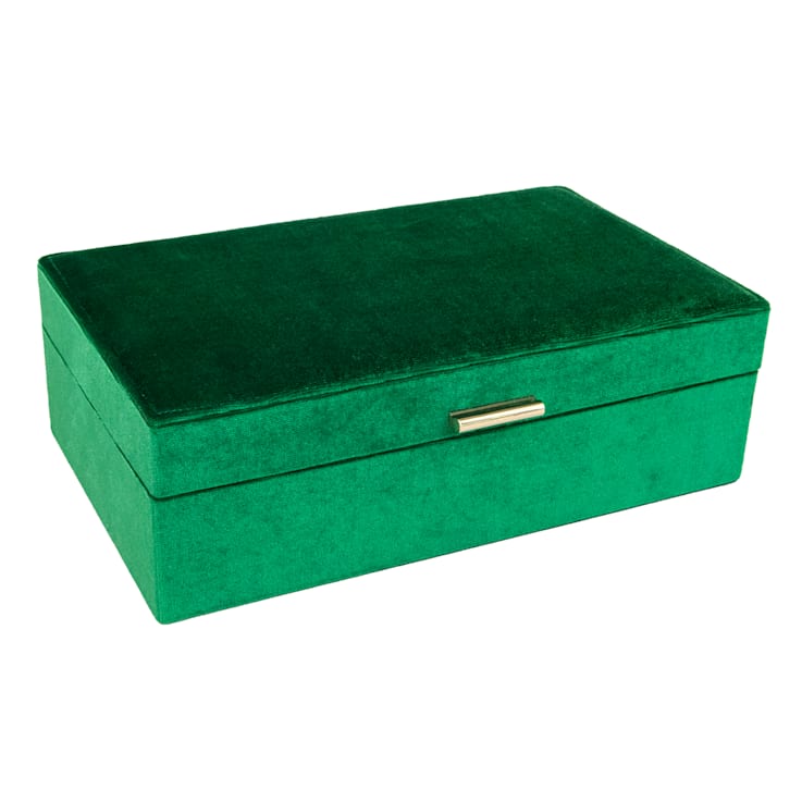 Mele and Co Jewel Velvet Jewelry Box