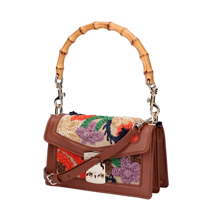 MIU MIU Hand Bag Leather Beige Archive 90s Vintage Traceable