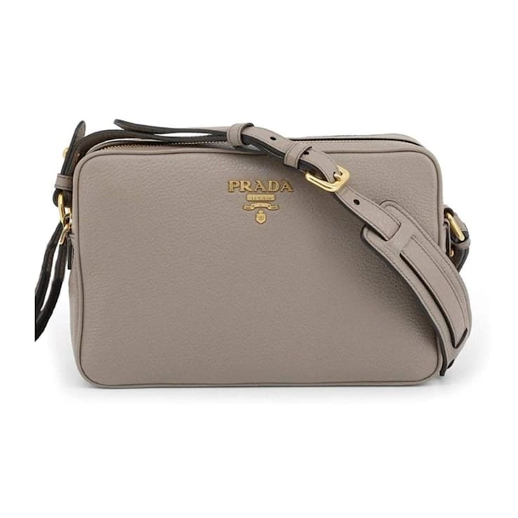 Prada double zip crossbody clearance