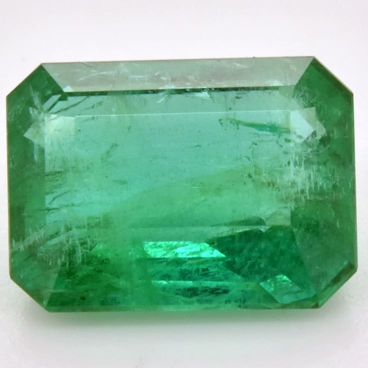 Zambian Emerald 11.03x8.26mm Emerald Cut 3.5ct