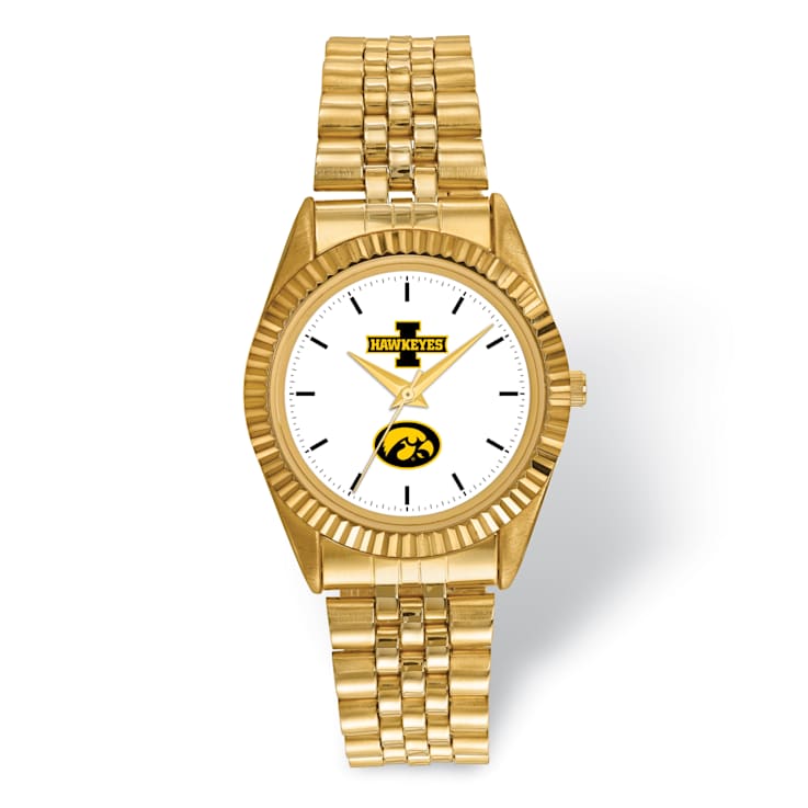 LogoArt University of Louisville Pro Gold-tone Gents Watch