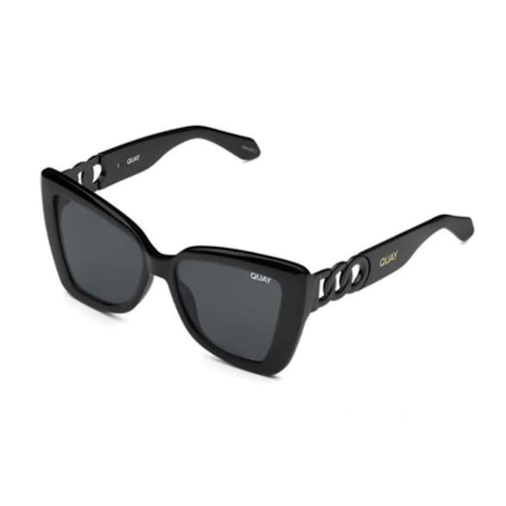 Quay Chain Reaction Black Frame / Smoke Lenses Sunglasses