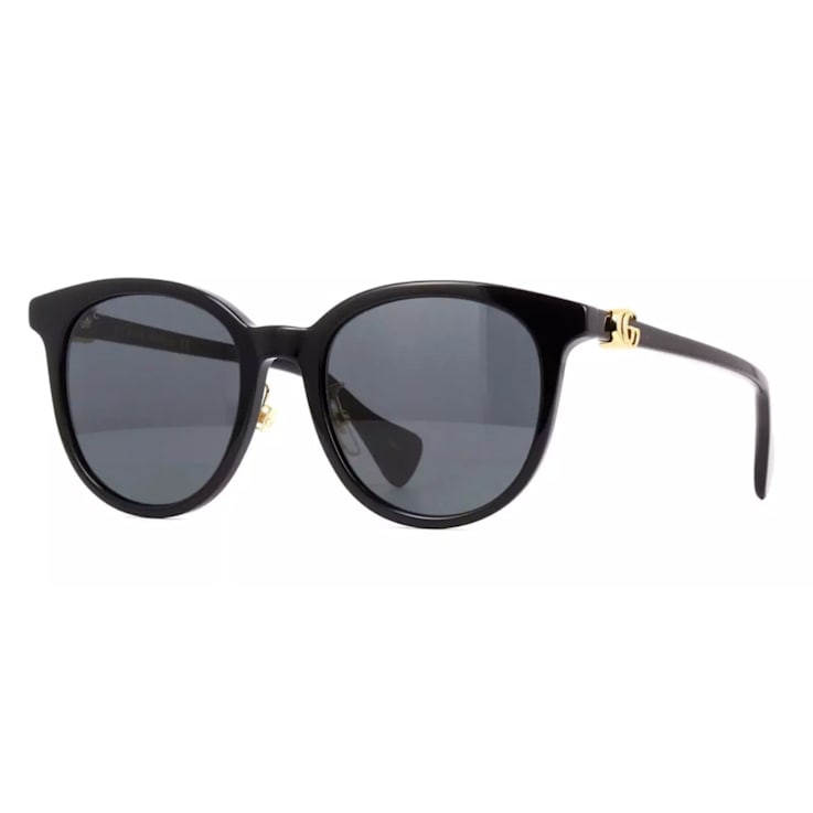 Gucci Black Frame / Gray Lens Sunglasses