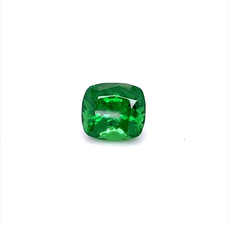 Tsavorite 9x8mm Cushion 3.91ct