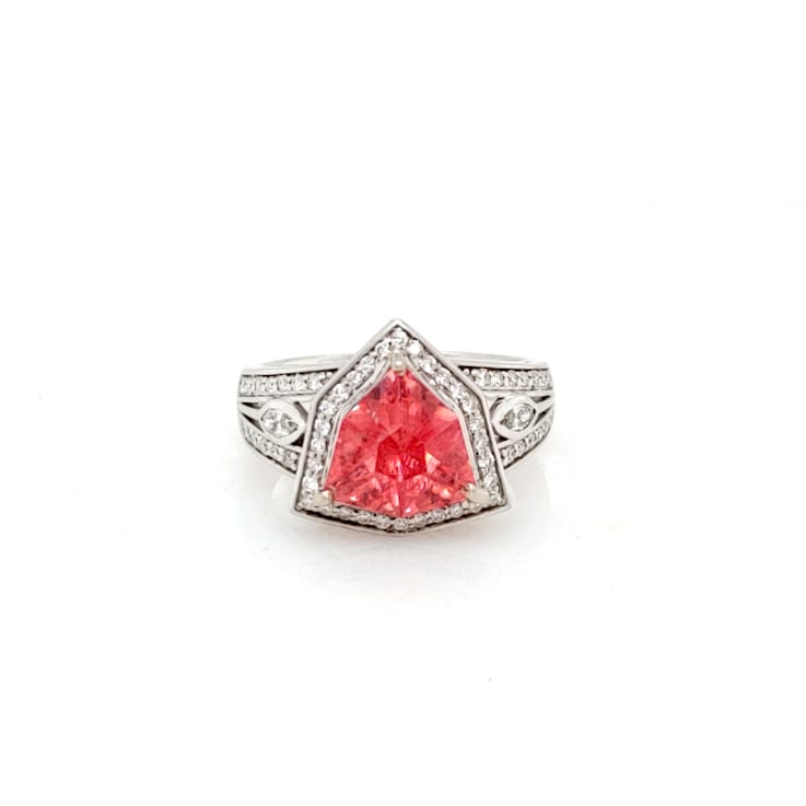 Rhodochrosite discount engagement ring