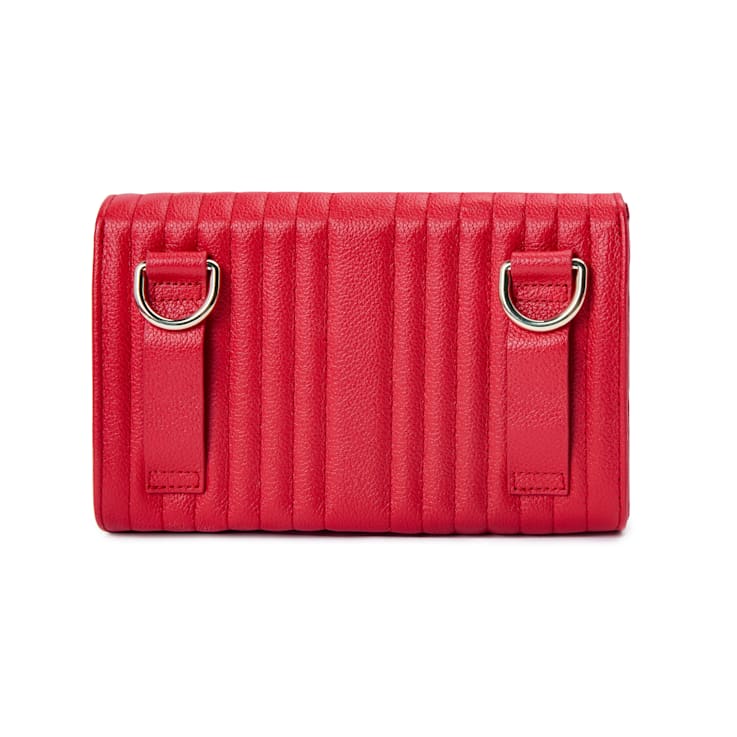 Mimi Red Crossbody Bag with Wristlet