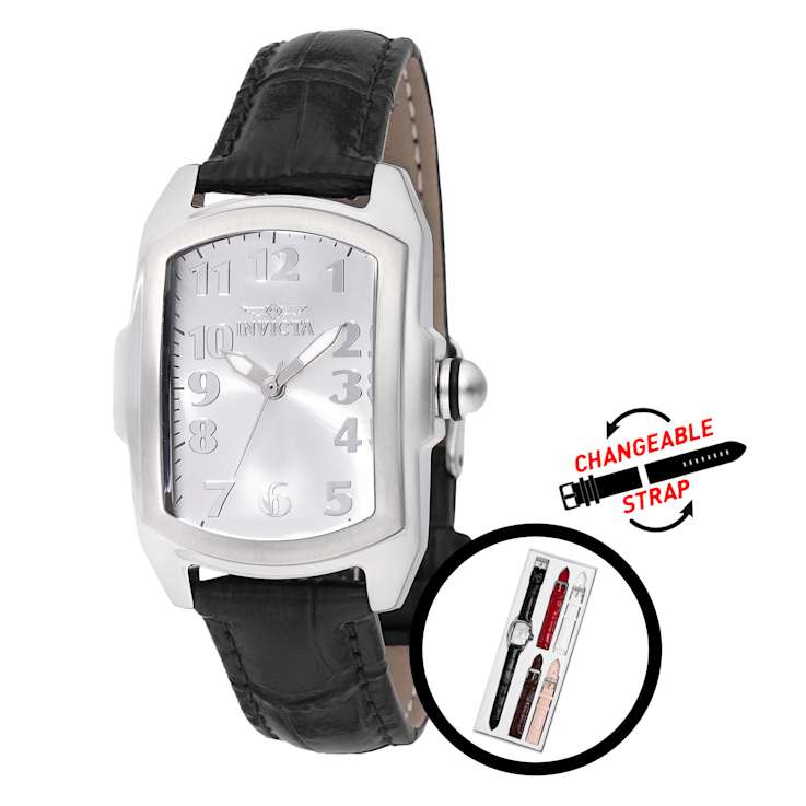 Invicta Lupah 29mm Silver Dial None Band Quartz Watch