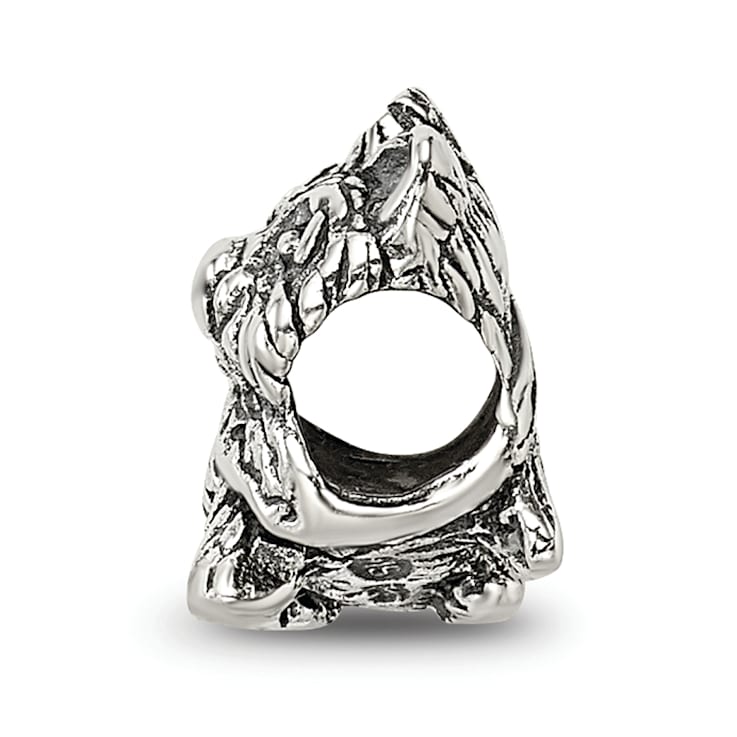 Sterling Silver Dog Bead