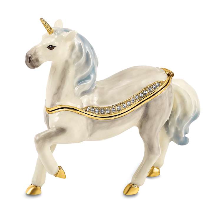 SUNNY Enchanted Unicorn Trinket Box