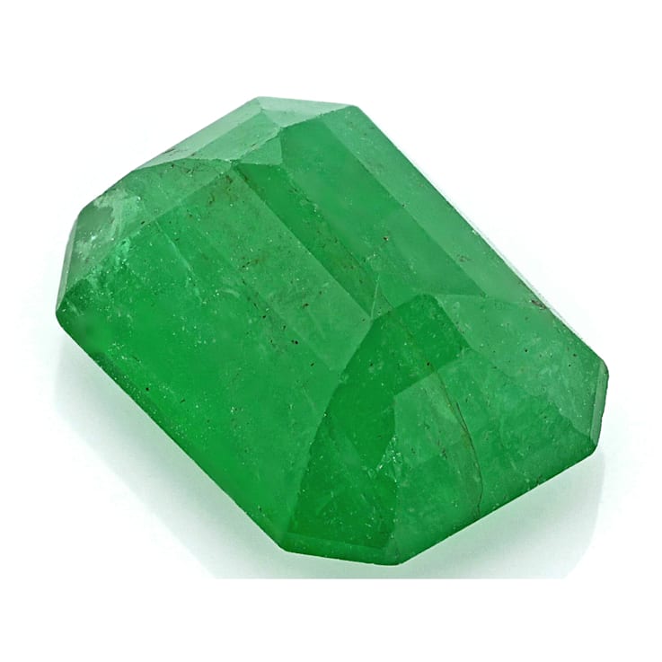 Brazilian Emerald 10.5x8mm Emerald Cut 3.32ct