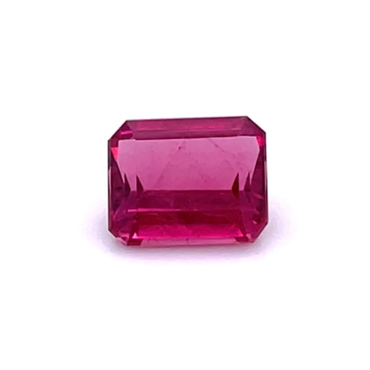 Pink Tourmaline 9.57x7.93mm Emerald Cut 3.14ct
