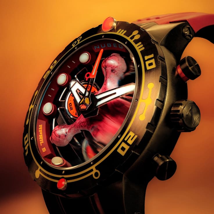 Nubeo Opportunity Chronograph Star Trek First Contact Day Black Dial
Limited Edition Watch