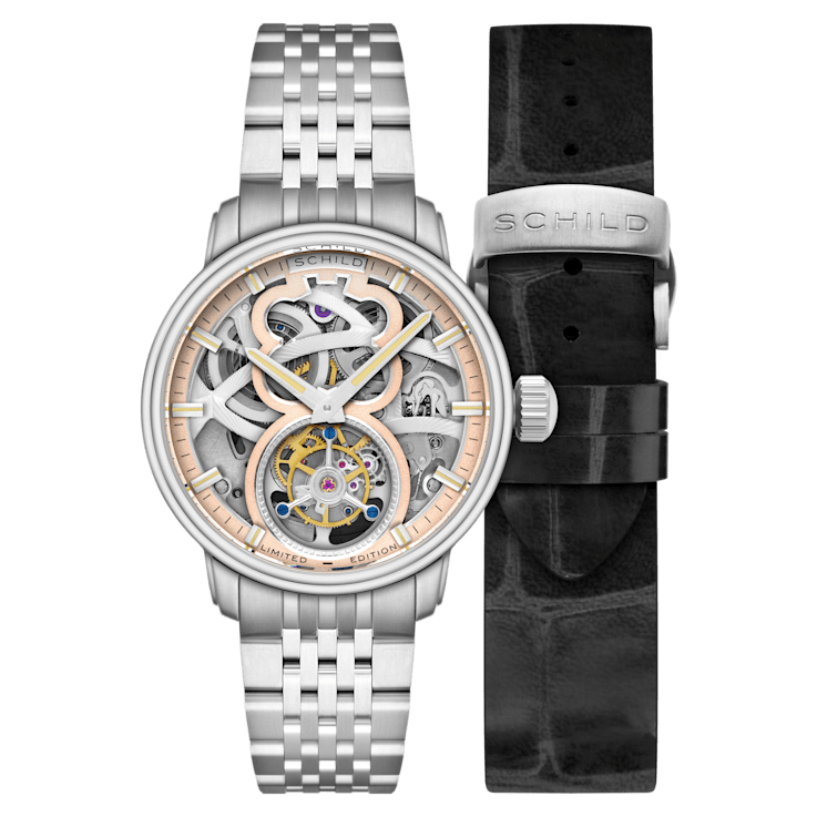 Schild Maximillian Tourbillon Beige Dial White Stainless Steel Band
Limited Edition Watch