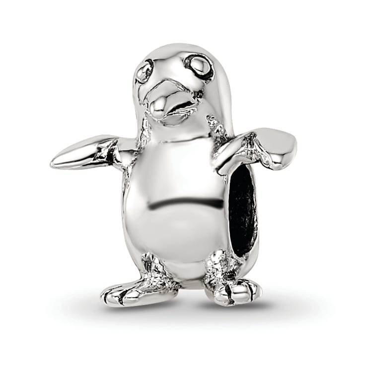 Sterling Silver Bird Bead