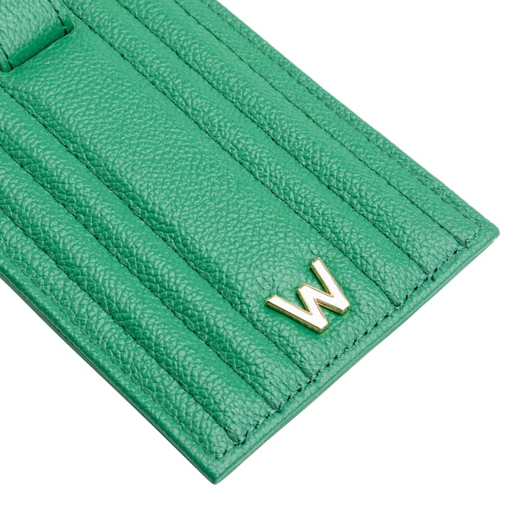 Mimi Green Luggage Tag