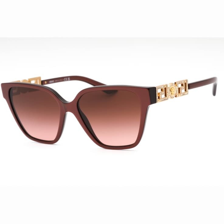 Versace Pastel Pink Frame / Light Pink Mirrored Lenses Sunglasses