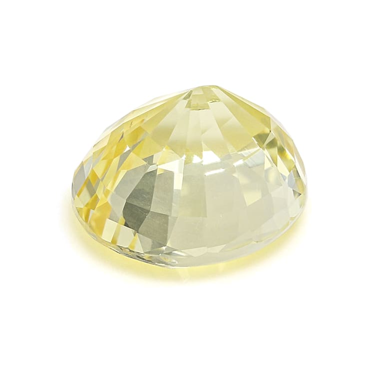 Yellow Sapphire 7.59x6.81mm Oval 2.03ct