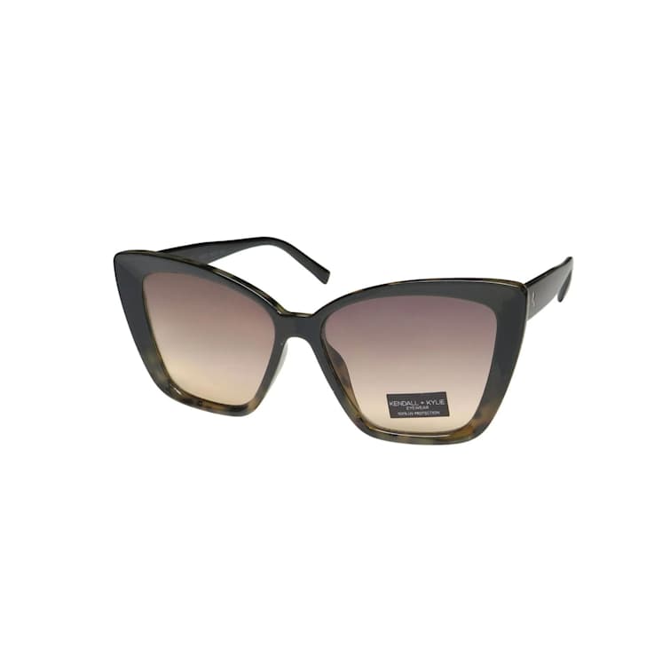 Kendall + Kylie Brown Black Tortoise Cat Eye Frames/Brown Lenses Sunglasses