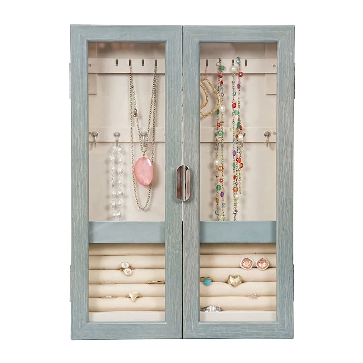 Mele and Co Leia Hanging Jewelry Cabinet