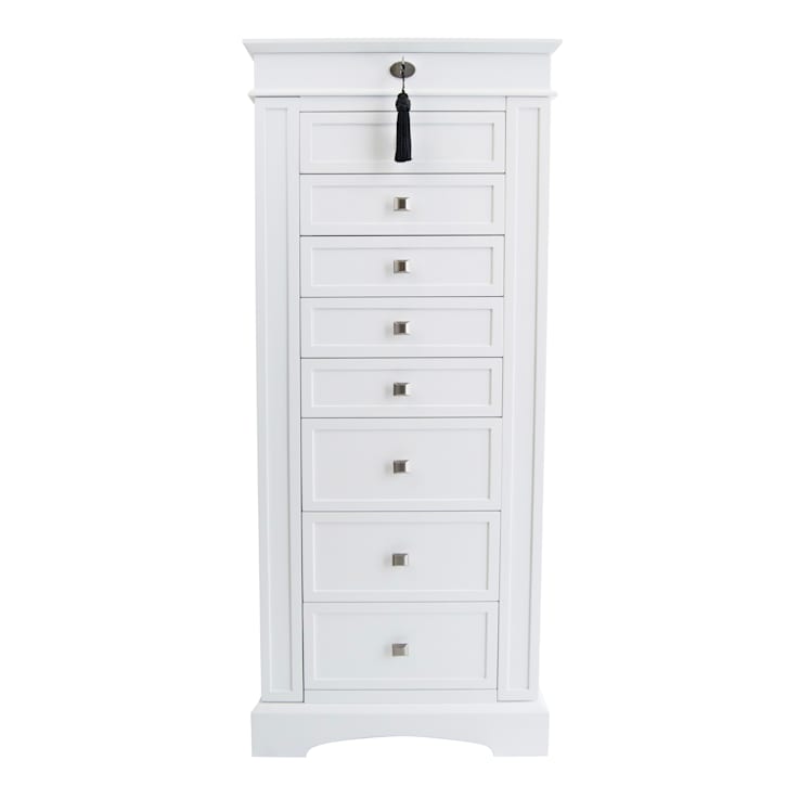 Mele and Co Olympia Armoire in White