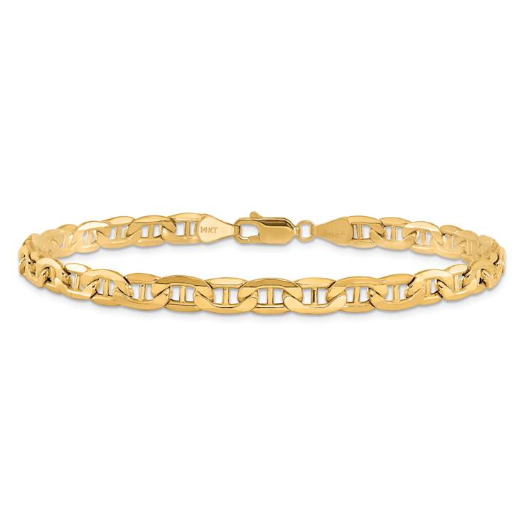 10k Yellow Gold 5.5mm Mariner Link Bracelet