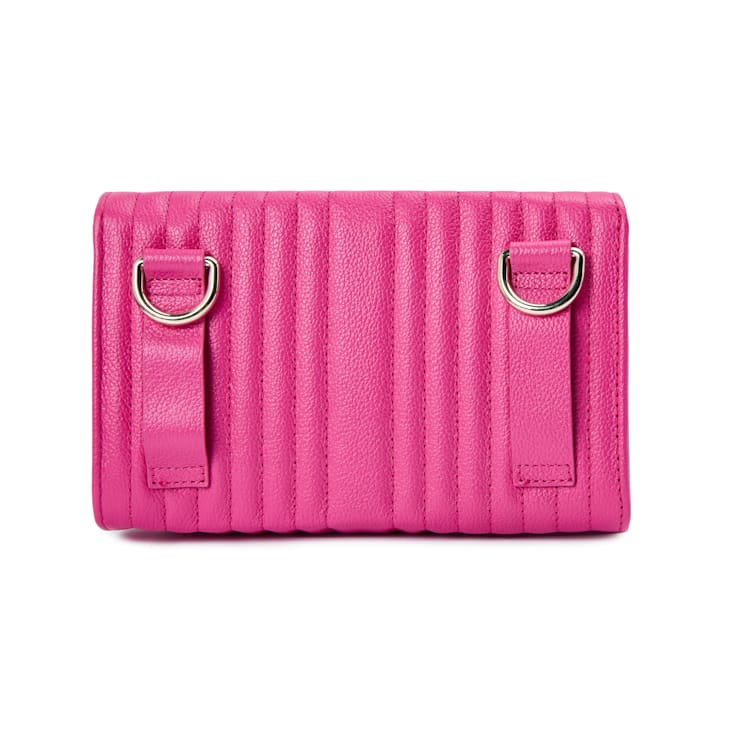 Mimi Pink Crossbody Bag with Wristlet
