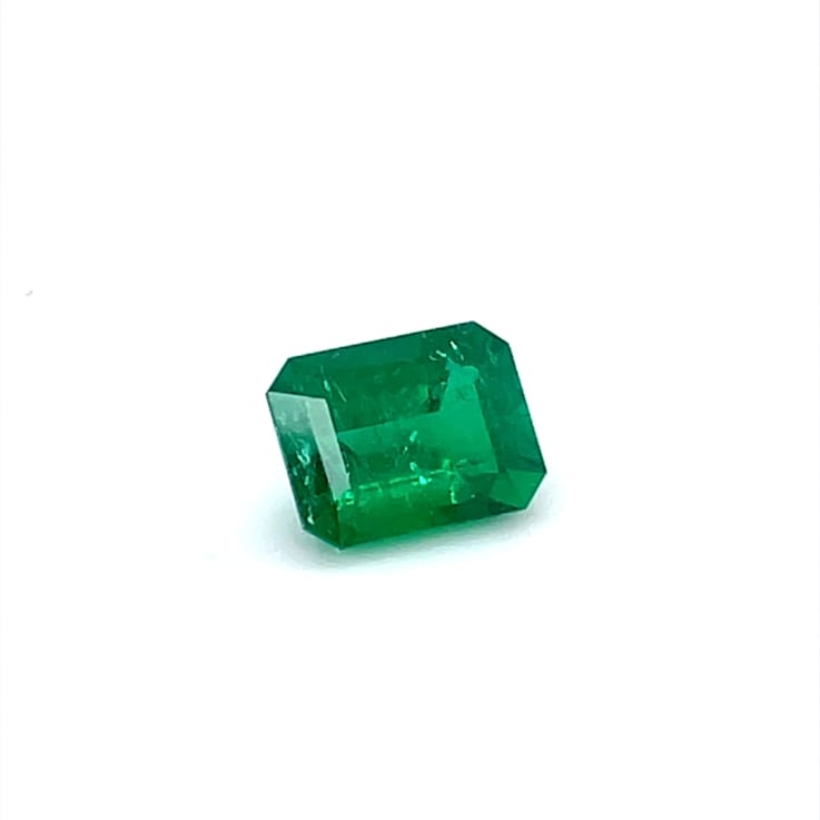 Colombian Emerald 10.17x7.71mm Emerald Cut 2.87ct
